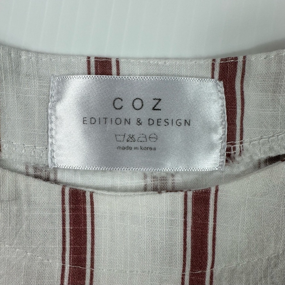 COZ Top Sz S/M Stripe - Picture 10 of 11
